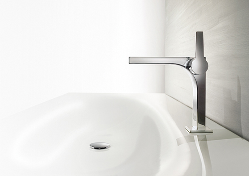 42-matt black wall mounted taps