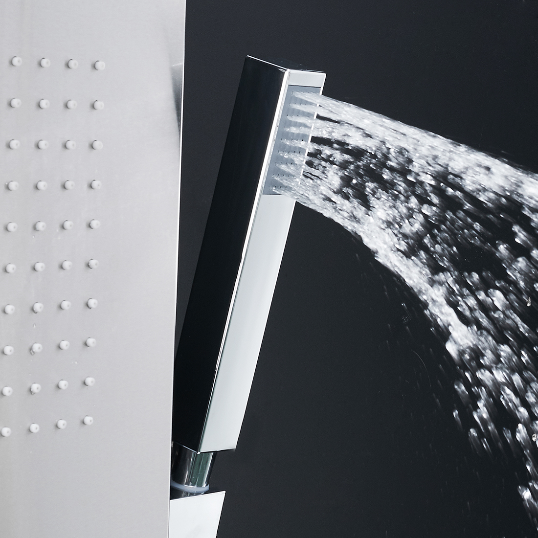 Flg Best Design Bathroom Quality Shower Panel Rainfall Faucets 304 Stainless Steel Shower Panel