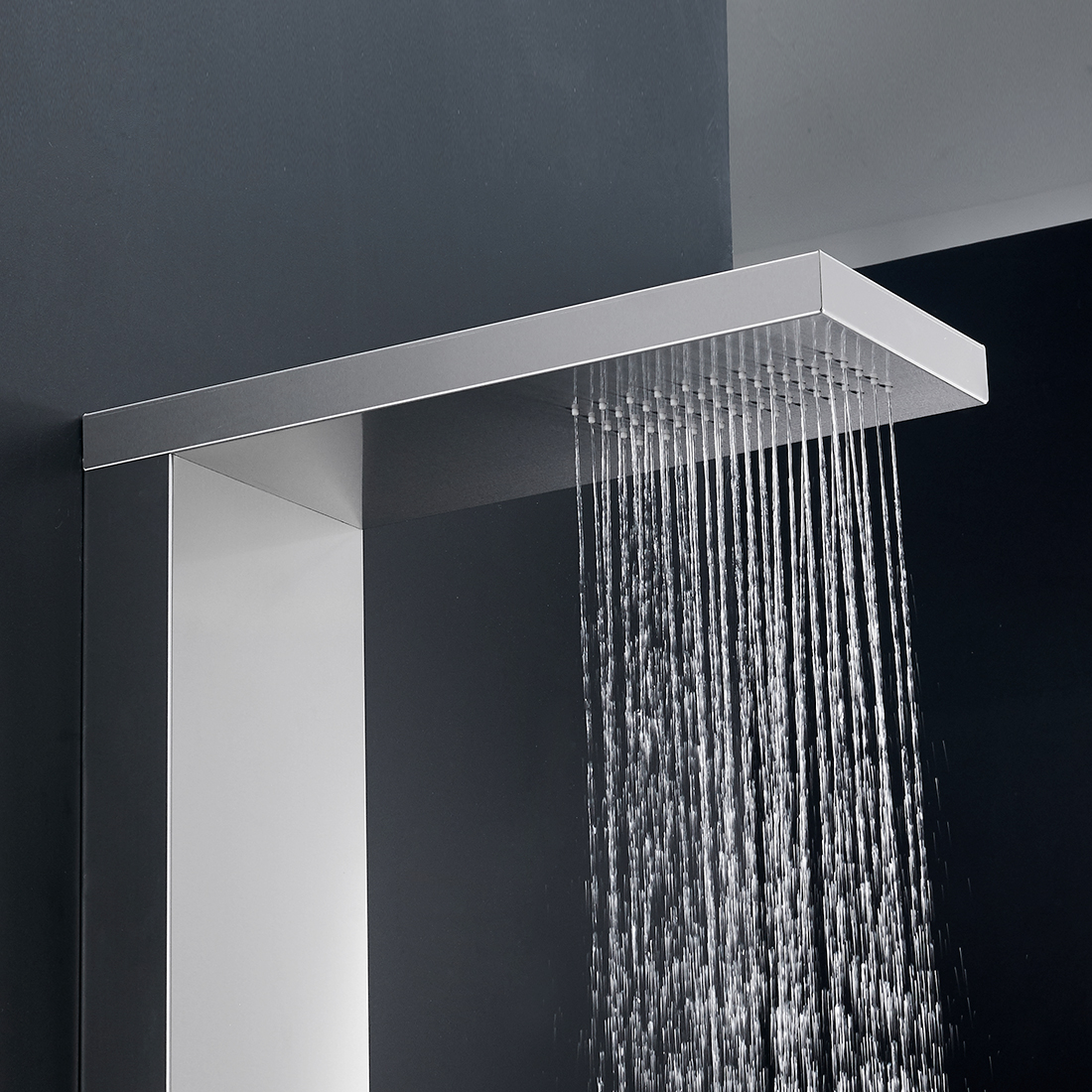 Flg Best Design Bathroom Quality Shower Panel Rainfall Faucets 304 Stainless Steel Shower Panel